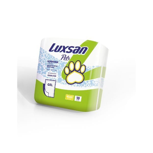 Коврики для животных Premium Gel Luxsan 40х60см 10шт коврики для животных premium gel luxsan 60х60см 50шт