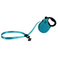 Рулетка лента для собак весом до 11кг антискользящая ручка голубая Adventure Alcott 3м (XS) миниатюра фото №2