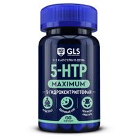 5-НТР (5-гидрокситриптофан) Максимум GLS капсулы 290мг 60шт
