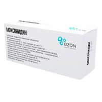 Моксонидин таблетки п/о плен. 0,4мг 90шт миниатюра фото №2