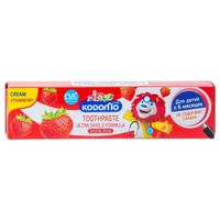 Паста зубная с ароматом клубники для детей с 6+ мес. Kodomo Thailand Lion/Лайн 65г