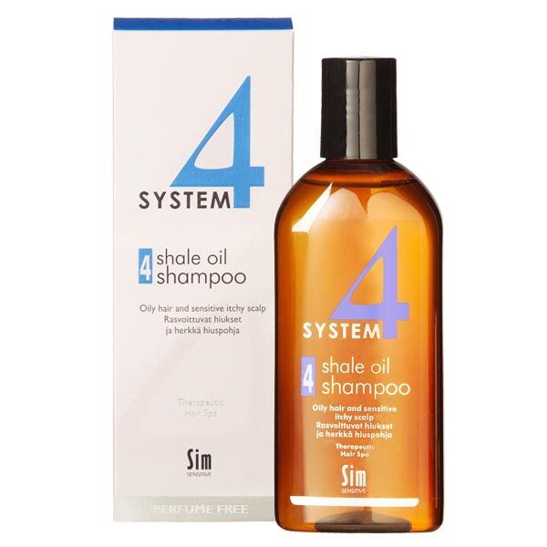 Шампунь терапевтический №4 для жирной, чувств.и раздраженной кожи головы System 4 (Система 4) 215 мл