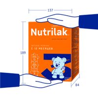 Напиток сухой молочный детское молочко для детей раннего возраста 3 Nutrilak/Нутрилак 600г миниатюра фото №2