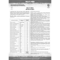 Мульти Мен витаминно-минеральный комплекс для мужчин Alfa Vitamins таблетки 1230мг 30шт