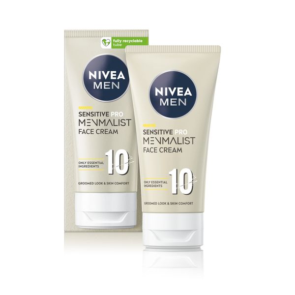 Крем для лица Sensitive Pro Menmalist Men Nivea/Нивея туба 75мл (82556)