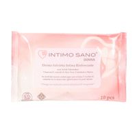 Салфетки Intimo Sano (Интимо Сано) влажные для интимной гигиены 10 шт., миниатюра