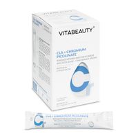 Линолевая кислота конъюгированная+Пиколинат хрома вкус персик Vitabeauty/Витабьюти жидкость стик 10мл 30шт, миниатюра