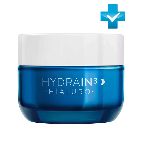Крем ночной Hydrain-3 Hialuro Dermedic/Дермедик 50мл dermedic дневной защитный осветляющий крем melumin spf 50 50 мл