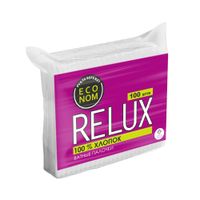 Палочки ватные Relux/Релюкс пакет 100шт