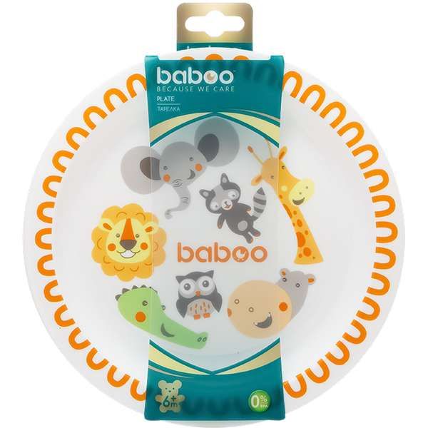 Тарелка Safari 6 меc+ BABOO фото №2