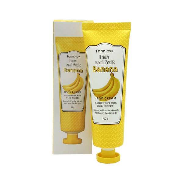 Крем для рук с экстрактом банана I am real fruit banana FarmStay 100мл