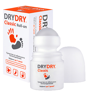 Купить Дезодорант - антиперспирант Dry Dry/Драй Драй от обильного потоотделения Classic Roll-on 35мл, Lexima AB, Швеция