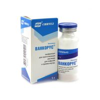Ванкорус порошок для приг. раствора для инфузий и приема внутрь 1000мг, миниатюра фото №4