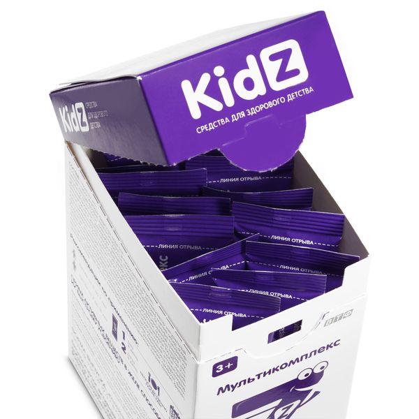 Кидз мультикомплекс для детей с 3 лет батончики желейные саше-пакет 19,5г №14 фото №4