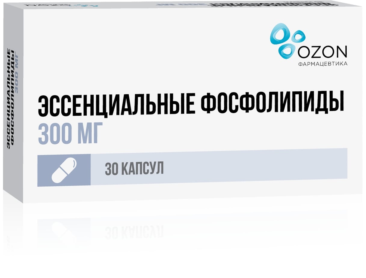 Эссенциальные фосфолипиды капсулы 300мг 30шт купить лекарство круглосуточно  в Москве, официальная инструкция по применению