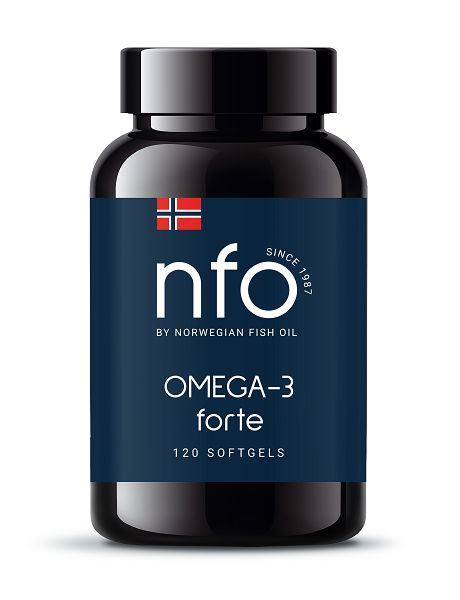 Омега-3 Форте NFO/Норвегиан фиш оил капсулы 1384мг 120шт