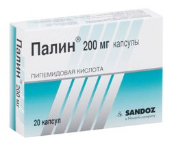 Палин Капсулы 200мг 20шт - Купить В Москве Лекарство Палин Капсулы.