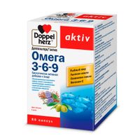 Омега 3-6-9 Activ Doppelherz/Доппельгерц капсулы 60шт миниатюра фото №2