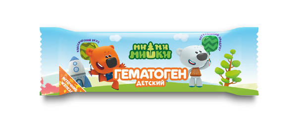 Гематоген детский Ми-ми-мишки 40г ООО Сибирское здоровье 2000