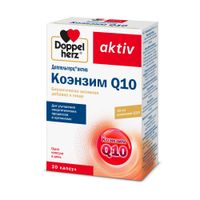 Коэнзим Q10 Activ Doppelherz/Доппельгерц капсулы 30шт миниатюра фото №2