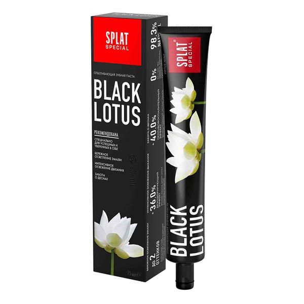 Паста зубная Black Special Lotus Splat/Сплат 75мл