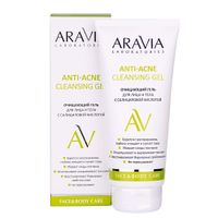 Гель для лица и тела очищающий с салициловой кислотой Anti-acne Aravia Laboratories 200мл