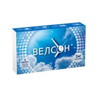 Велсон таблетки п/о плен. 3мг 30шт миниатюра фото №2