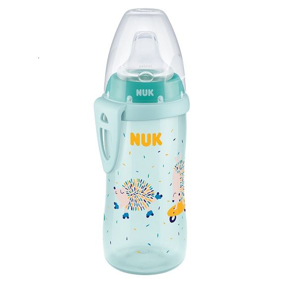 Поильник от 12 мес. Ежик Nuk/Нук Active 300мл