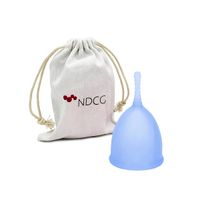 Менструальная чаша Comfort Cup Blue размер M голубая NDCG миниатюра