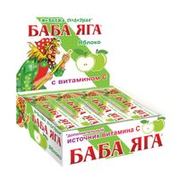 Баба Яга с витамином С вкус яблока конфеты жевательные 11г миниатюра фото №2
