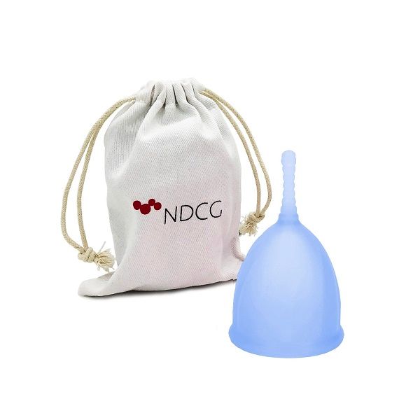 Чаша менструальная голубая Comfort Cup Blue NDCG р.M