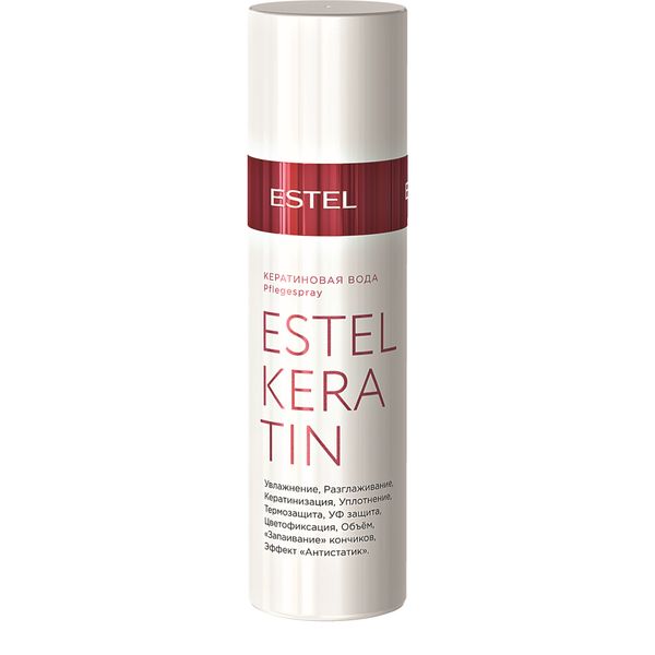 цена Вода для волос кератиновая Keratin Estel/Эстель 100мл
