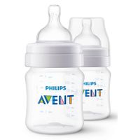 Детская бутылочка для новорожденных 0 мес+ Anti-colic Philips Avent 125мл 2шт SCF810/27