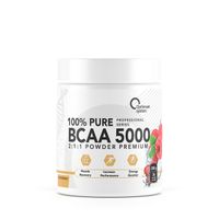 Аминокислоты БЦАА/BCAA 5000 Powder Малина Optimum System/Оптимум систем 200г