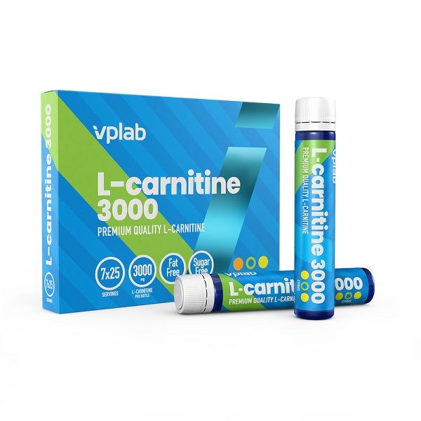 L-карнитин 3000 вкус цитруса Vplab жидкость для приема внутрь 25мл 7шт фото №2