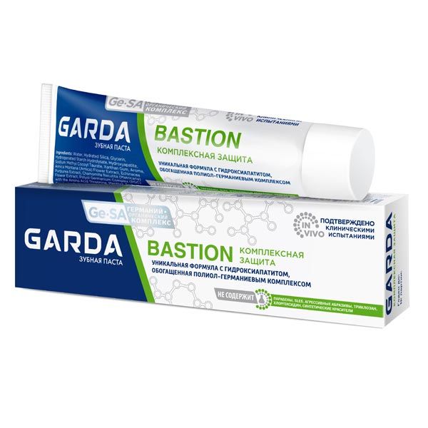 Паста зубная Комплексная защита Bastion Garda/Гарда 62мл/75г фото №2