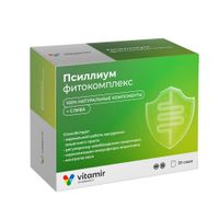 Псиллиум фитокомплекс+Слива Витамир порошок саше-пакет 5г 30шт