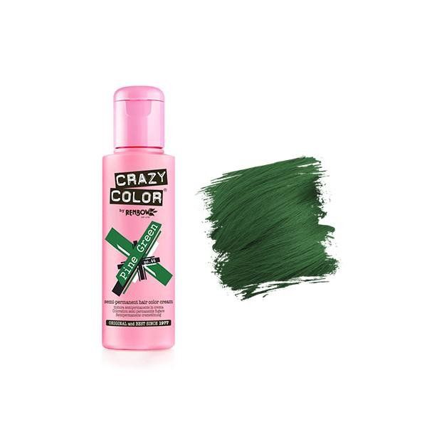 Краска для волос crazy color pine green елово-зеленый