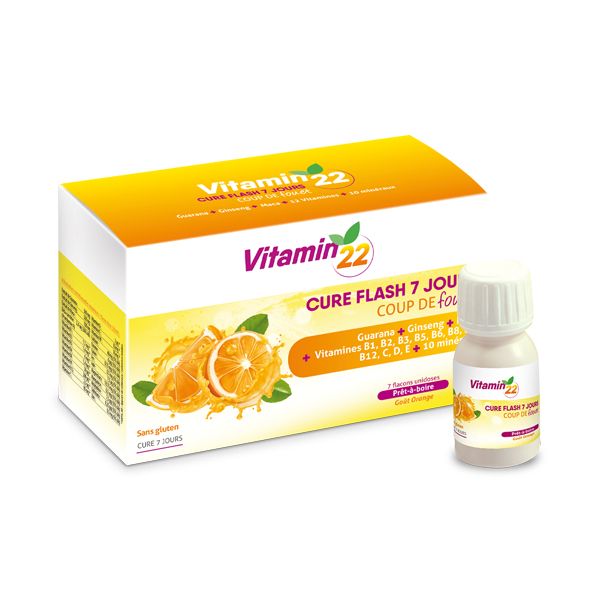 Витаминно-минеральный экспресс курс Витамин 22 раствор для приема внутрь фл. 30мл 7шт