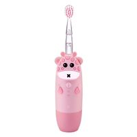 Щетка зубная электр-я звуковая с питанием от аккум-а RL025 для детей 1-5 лет цвет розовый Revyline