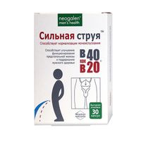 Сильная струя в 40 как в 20 Neogalen man's health капсулы 775мг 30шт, миниатюра