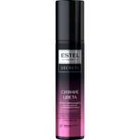 Спрей-термозащита для окрашенных и мелированных волос сияние цвета Secrets Estel/Эстель 200мл