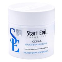 Скраб против вросших волос с экстрактами морских водорослей Start Epil/Старт Эпил 300мл
