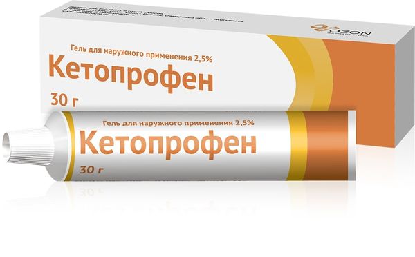 Кетопрофен гель для наружного применения 2,5% 30г фото №3