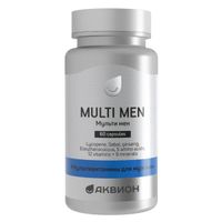 Мультивитамины для мужчин Аквион капсулы 930мг 60шт, миниатюра фото №12