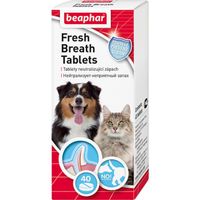 Средство для животных от запаха из пасти Fresh Breath Beaphar/Беафар таблетки 40шт