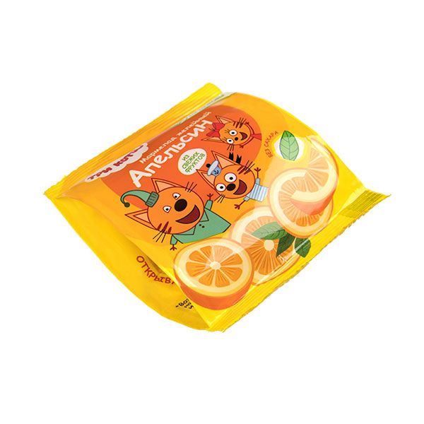 Мармелад желейный с апельсином Три кота 35г фото №3
