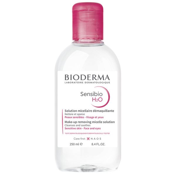 Вода мицеллярная для нормальной и чувствительной кожи лица Н2О Sensibio Bioderma/Биодерма 250мл