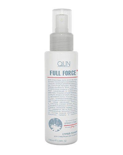 Спрей-тоник OLLIN FULL FORCE для стимуляции роста волос с экстрактом женьшеня Ollin full force 100мл