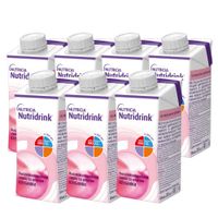 7Х Питание лечебное диетическое высококалорийное со вкусом клубники Nutridrink/Нутридринк 200мл 